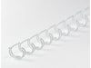 R & B 23RM79 WS Wire 23 Rings 7.9 mm 5/16-inch 2: 1, Pack of 100 White
