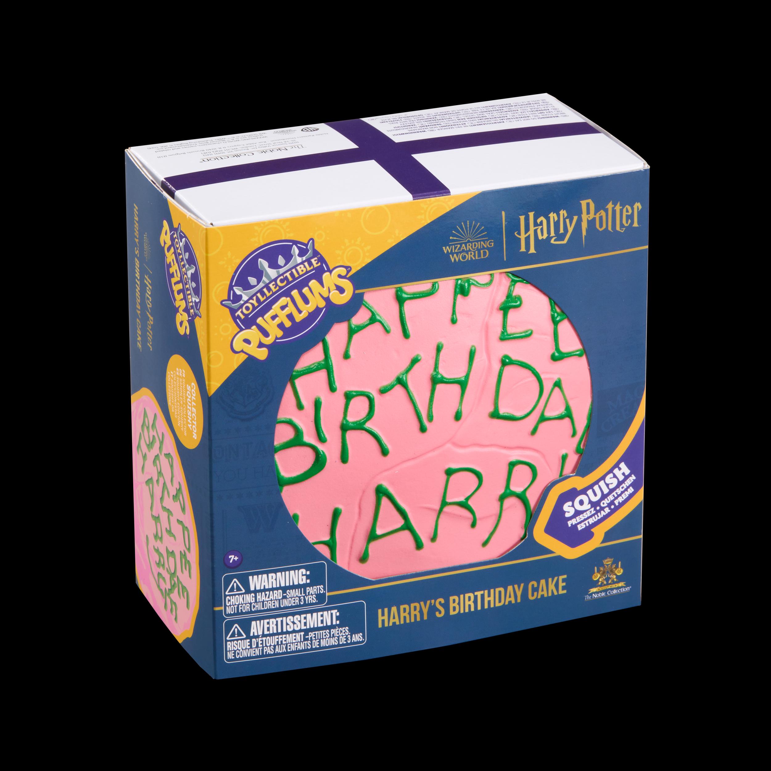 Pufflums - Harry Potter Birthday Cake Squeezable Collectable from The Noble Collection