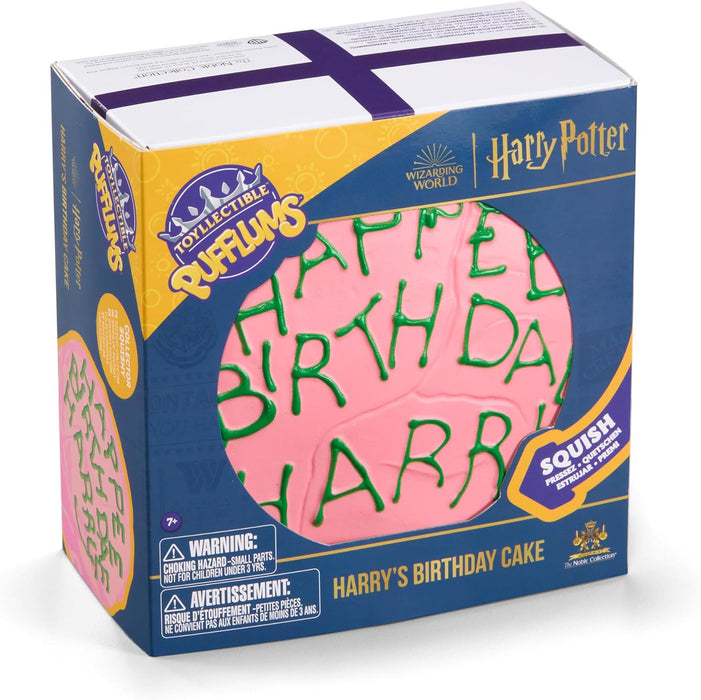 Pufflums - Harry Potter Birthday Cake Squeezable Collectable from The Noble Collection
