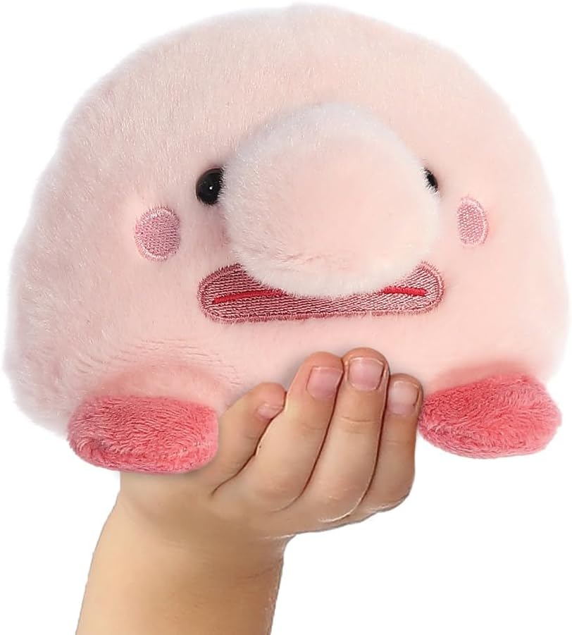 Aurora, 33840, Palm Pals Bart Blobfish 5In, Soft Toy, Pink