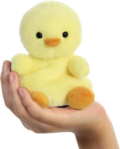 AURORA Palm Pals, Betsy The Chick Soft Toy, 61244, 5 inches, Yellow