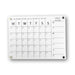 Deflecto A3 Acrylic Weekly/Monthly Planner Magnetic Mounting System 42cm x 29.7cm, ideal for Activities, Reminders, Homework, Meal Planning.