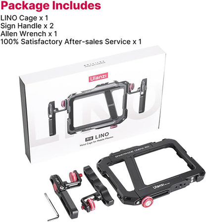 ULANZI Lino Dual Handle Metal Smartphone Rig
