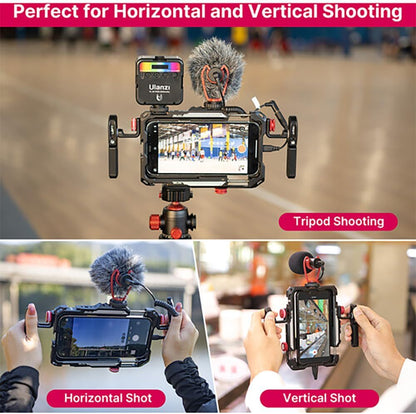 ULANZI Lino Dual Handle Metal Smartphone Rig