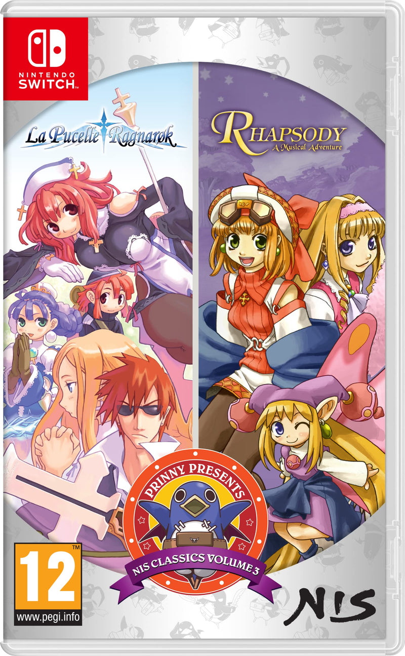 Prinny Presents NIS Classics Volume 3: La Pucelle: Ragnarok/ Rhapsody: A Musical Adventure – Standard Edition (Nintendo Switch