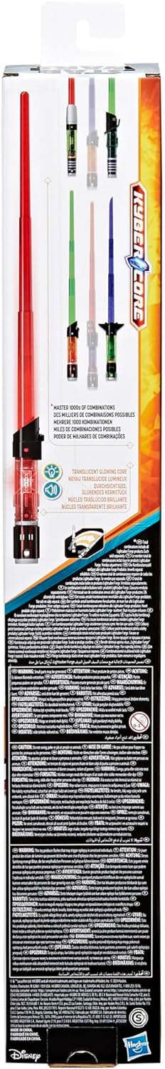 Star Wars Lightsaber Forge Kyber Core Darth Vader, Red Customisable Electronic Lightsaber