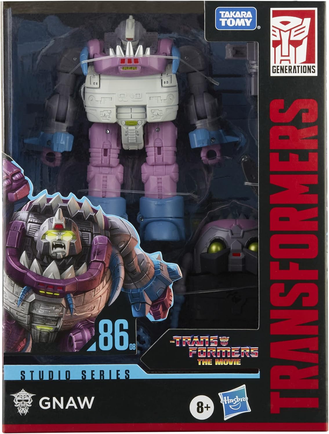 Transformers Studio Series 86-08 Deluxe-Klasse Kampf um Cybertron Gnaw Figur, ab 8 Jahren, 11 cm