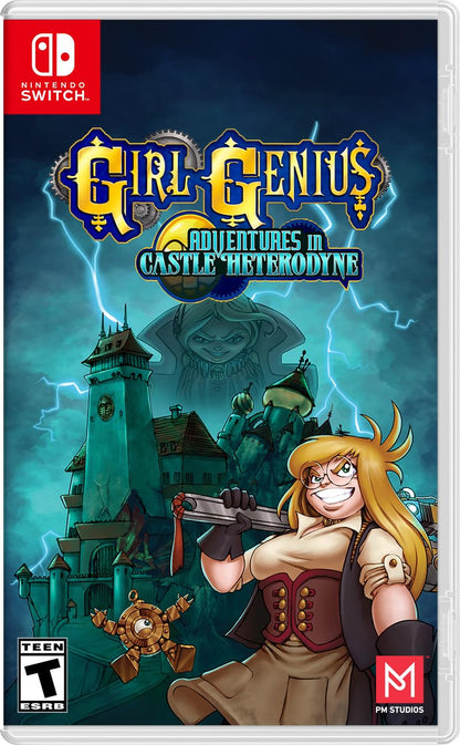 Girl Genius: Adventures in Castle Heterodyne Standard Edition for Nintendo Switch Nintendo Switch Standard Edition