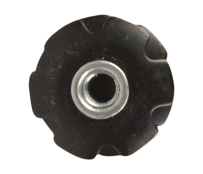 Clarks Headset Star Nut Cycle Component (Pack of 1) - Black, Size 11/8