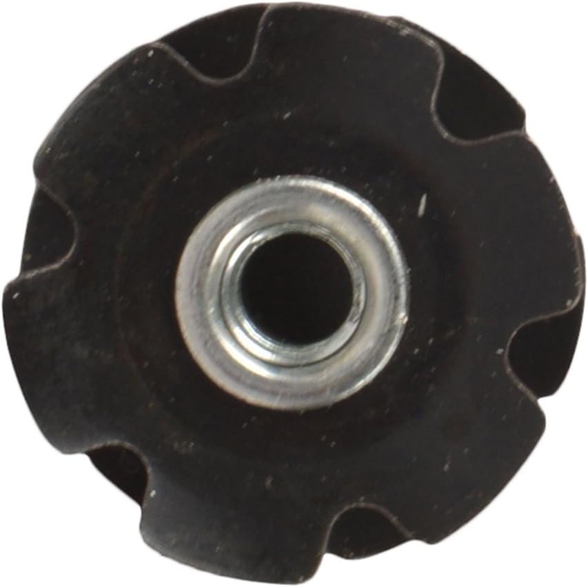 Clarks Headset Star Nut Cycle Component (Pack of 1) - Black, Size 11/8