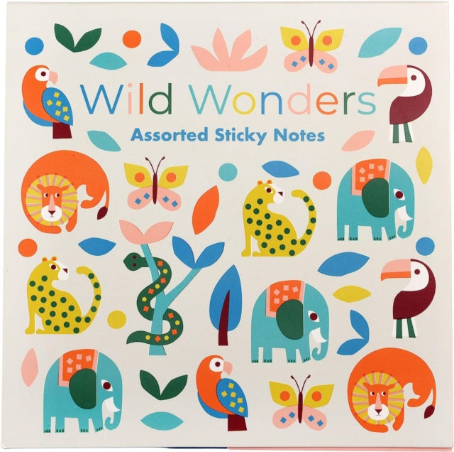 Sticky Note Set Wild Wonders