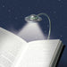 IF The UFO Book Light - Retro Style, Spaceship Reading Light with Adjustable LED Brightness