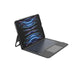 Belkin Funda con teclado para iPad de uso diario con soporte, teclado Bluetooth retroiluminado, controles multigestos, almacenamiento magnético para Apple Pencil QWERTY, teclas multimedia para iPad