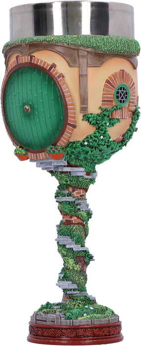 Nemesis Now Il Signore degli Anelli The Shire Calice 19,3 cm, Resina, Prodotto con Licenza Ufficiale Il Signore degli Anelli, Articoli da Regalo Fantasia da Collezione, Cast in La Migliore Resina