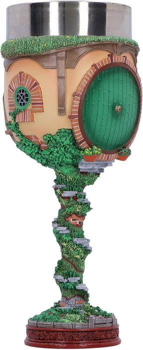 Nemesis Now Il Signore degli Anelli The Shire Calice 19,3 cm, Resina, Prodotto con Licenza Ufficiale Il Signore degli Anelli, Articoli da Regalo Fantasia da Collezione, Cast in La Migliore Resina