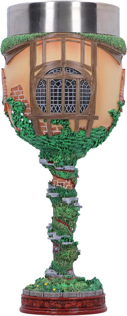 Nemesis Now Il Signore degli Anelli The Shire Calice 19,3 cm, Resina, Prodotto con Licenza Ufficiale Il Signore degli Anelli, Articoli da Regalo Fantasia da Collezione, Cast in La Migliore Resina
