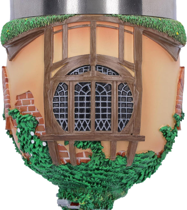 Nemesis Now Il Signore degli Anelli The Shire Calice 19,3 cm, Resina, Prodotto con Licenza Ufficiale Il Signore degli Anelli, Articoli da Regalo Fantasia da Collezione, Cast in La Migliore Resina