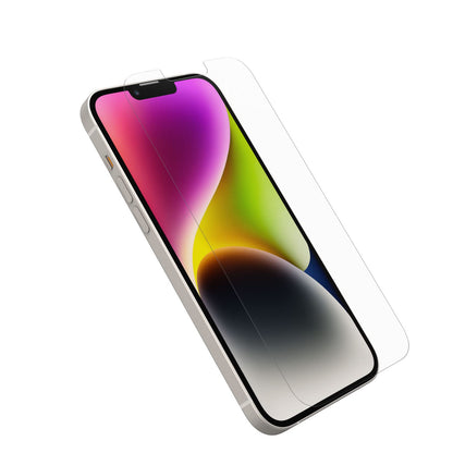 OtterBox Alpha Glass Screen Protector for iPhone 14 Plus/iPhone 13 Pro Max, Tempered Glass, x3 Scratch Protection, Survives Drops up to 3ft, Antimicrobial Protection, Non-Retail Packaging Alpha Glass iPhone 14 Plus / iPhone 13 Pro Max