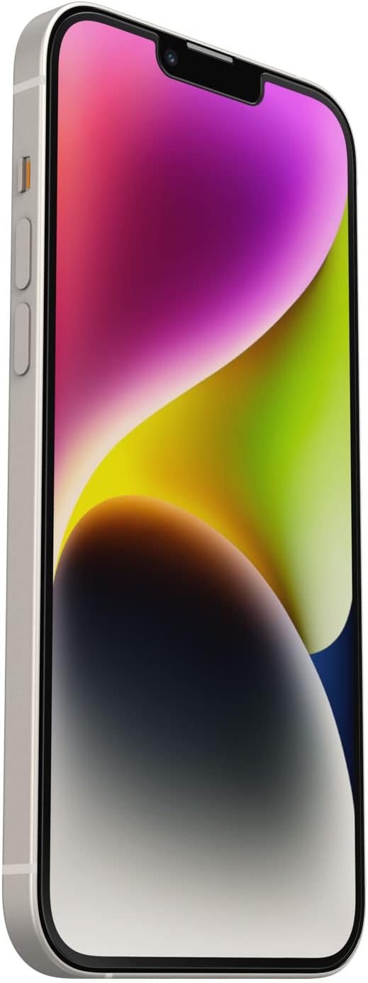 OtterBox Alpha Glass Screen Protector for iPhone 14 Plus/iPhone 13 Pro Max, Tempered Glass, x3 Scratch Protection, Survives Drops up to 3ft, Antimicrobial Protection, Non-Retail Packaging Alpha Glass iPhone 14 Plus / iPhone 13 Pro Max