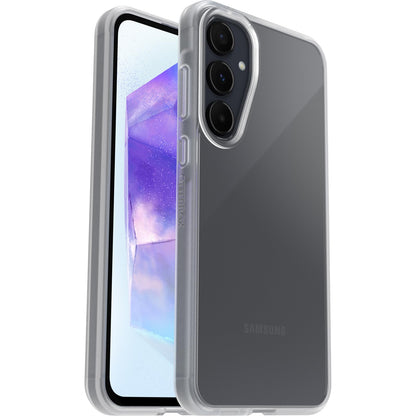 OtterBox Sleek Series Case for Samsung Galaxy A55 5G, Shockproof, Drop proof, Ultra-Slim, Protective Thin Case, Tested to Military Standard, Clear, Non-Retail Packaging Clear Galaxy A55 5G