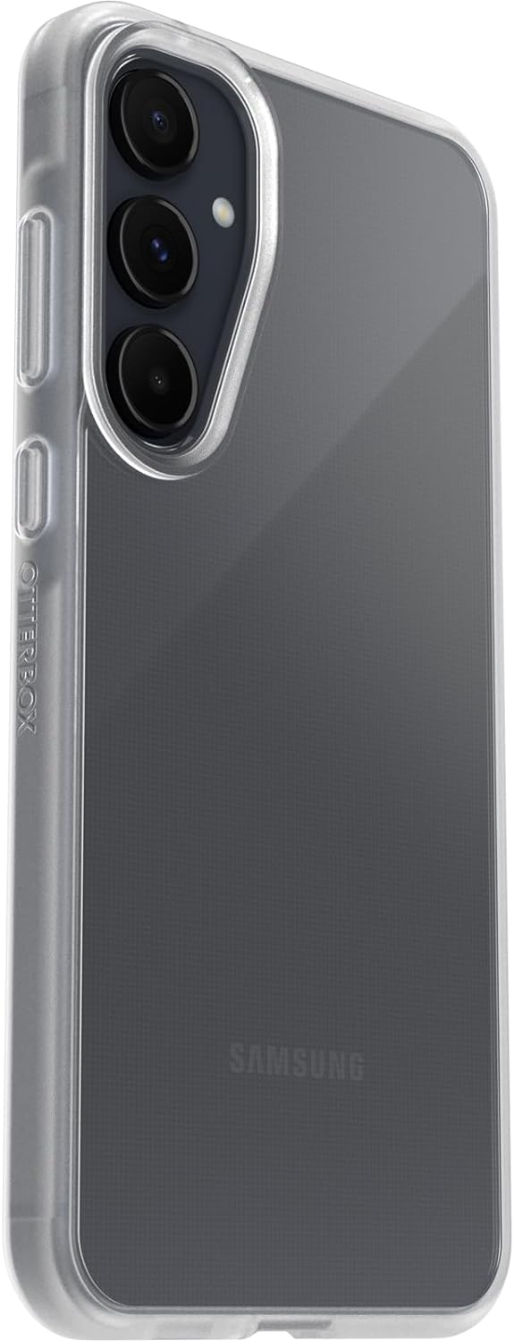 OtterBox Sleek Series Case for Samsung Galaxy A55 5G, Shockproof, Drop proof, Ultra-Slim, Protective Thin Case, Tested to Military Standard, Clear, Non-Retail Packaging Clear Galaxy A55 5G