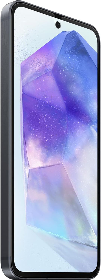 OtterBox Glass Screen Protector for Samsung Galaxy A55 5G, Tempered Glass, Scratch Protection, Drop Defense for Shatter Protection - Non-Retail Packaging Clear