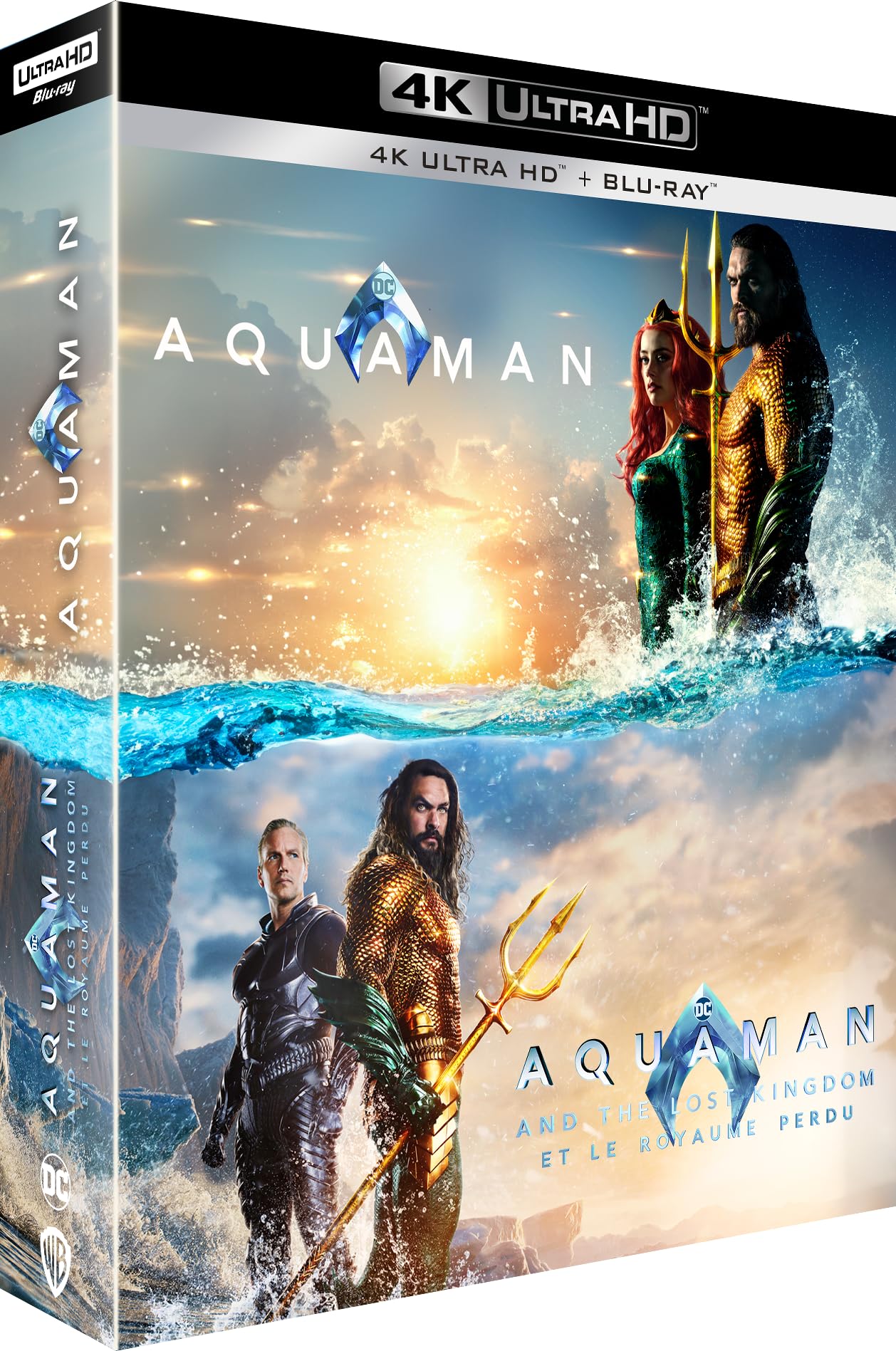AQUAMAN 1+2 Boxset 4K UltraHD + BluRay (NL Versie