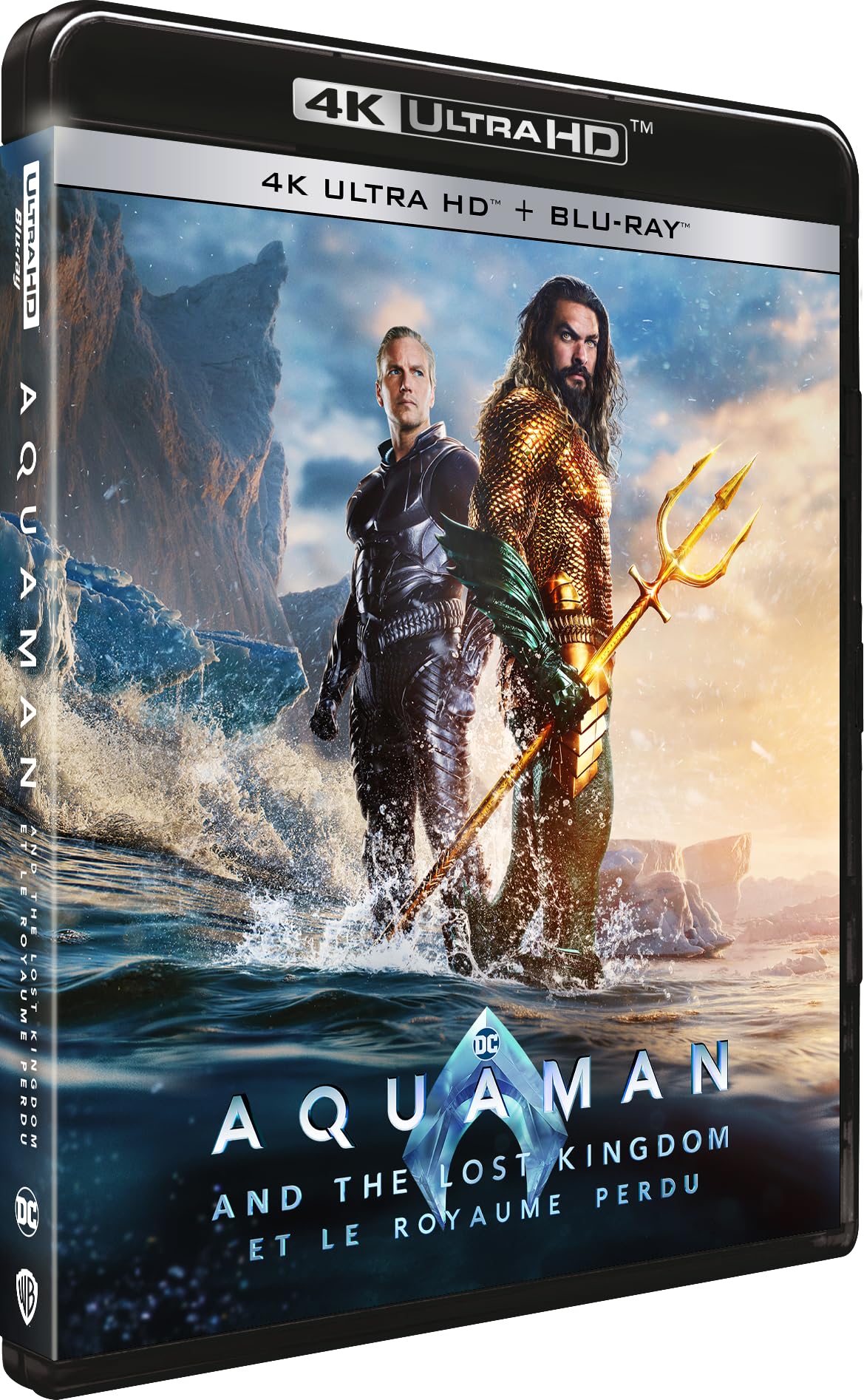 AQUAMAN AND THE LOST KINGDOM Steelbook 4K UltraHD (NL Versie