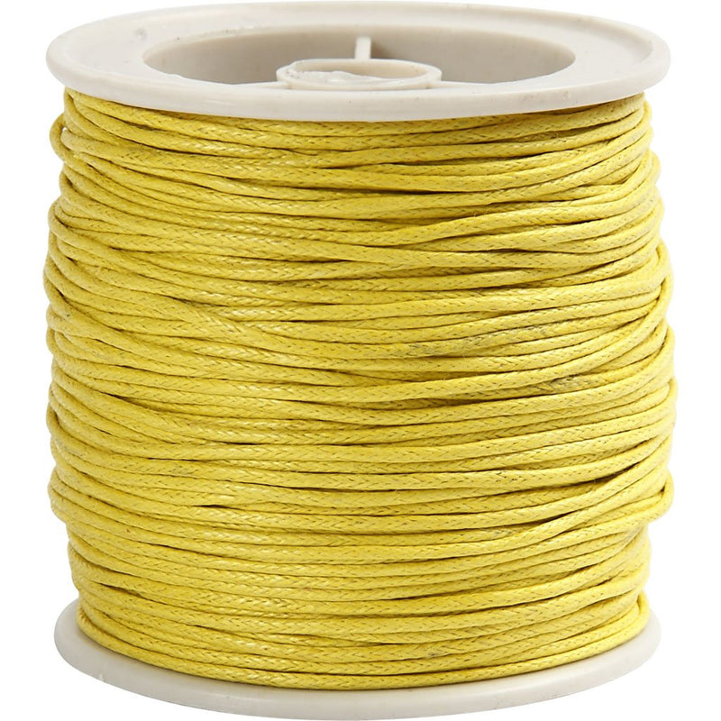 Creativ Company 51569 garen, geel, katoen, 40 m, 1 mm