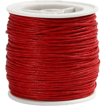 Creativ Company 51571 hilo - Hilos (Rojo, Algodón, 40 m, 1 mm