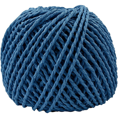Papiergarn, Dicke 2,5-3 mm, türkis, 150 g