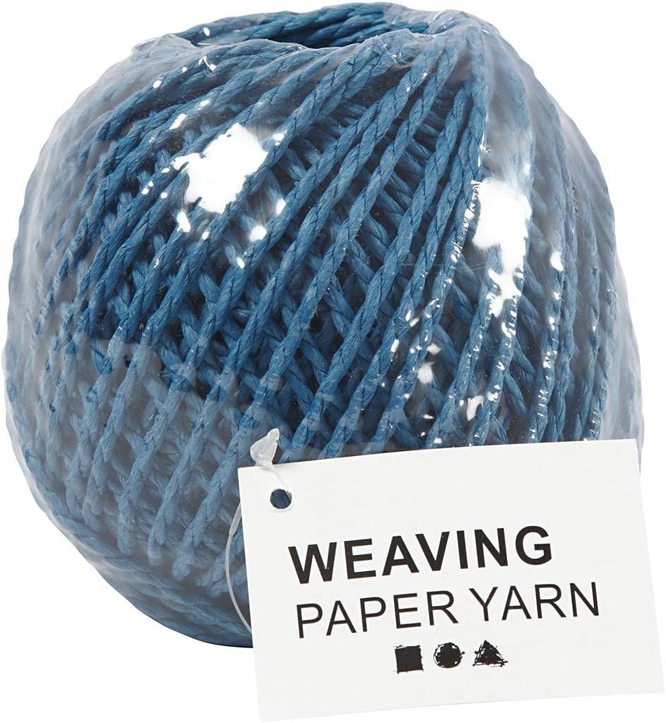 Papiergarn, Dicke 2,5-3 mm, türkis, 150 g