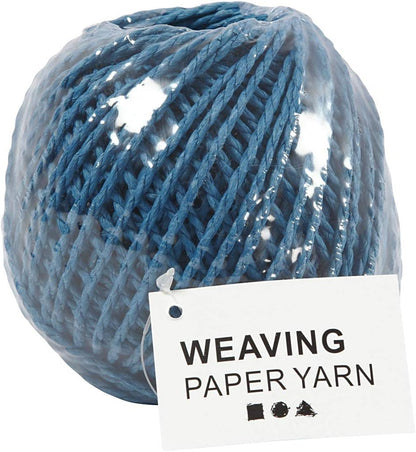 Papiergarn, Dicke 2,5-3 mm, türkis, 150 g