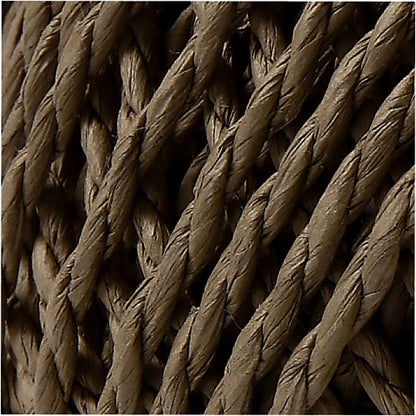 Paper Yarn, thickness 2,5-3 mm, dark brown, 150 g