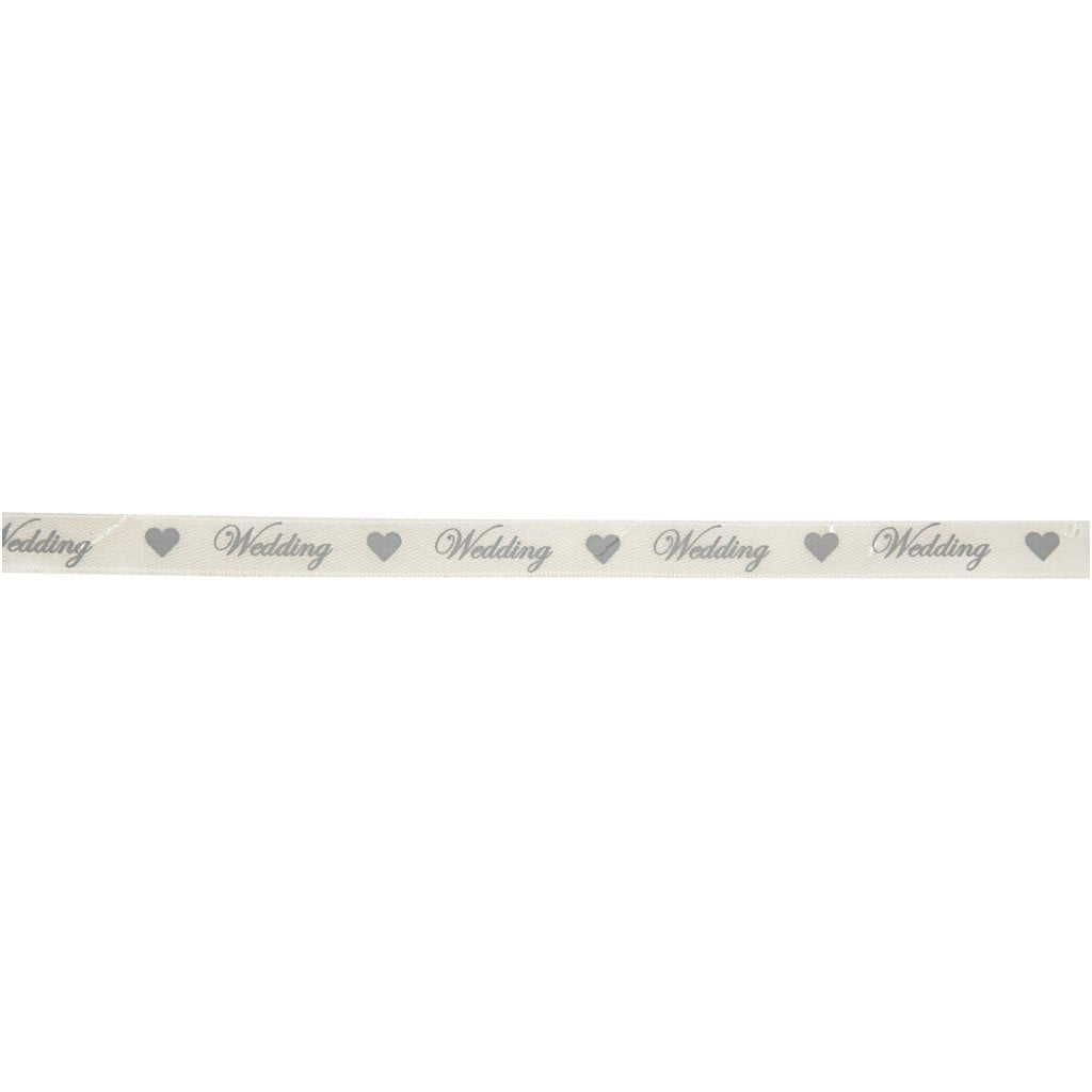 Satinband B 10 Mm 8 M Creme