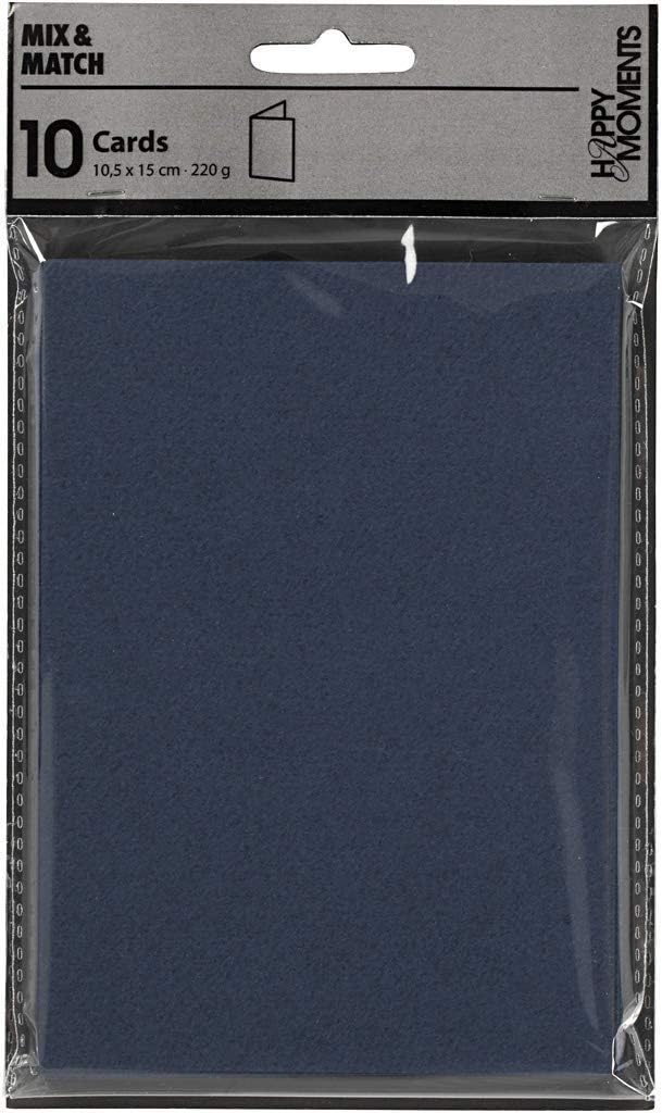 Karten Gr??e 105x15 Cm 220 G 10 Stck. Blau