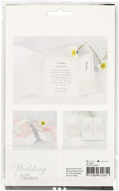 Creativ Company 216901 Kreativpapier 10 Blatt - Kreatives Papier (Kunstpapier, 10 Blatt, Birne, 105 mm, 150 mm, 200 g