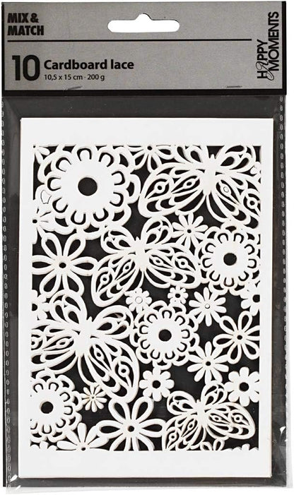Creativ Company 216901 Kreativpapier 10 Blatt - Kreatives Papier (Kunstpapier, 10 Blatt, Birne, 105 mm, 150 mm, 200 g