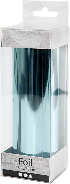 Creativ Dekorfolie und Blattgold, hellblau, One Size