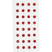 Strasssteine D: 8 Mm 32 Stck. Rot