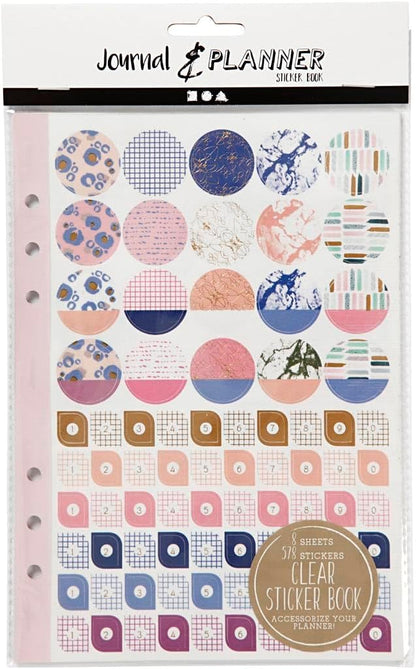 Creativ Journals, Planners and Accessories, purplegoldrose, One Size