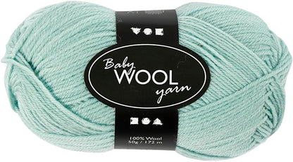 Babygarn L 172 M 50 G Bla?gr?n