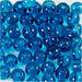 Creativ Glass Acrylic Beads, Turquoise, One Size