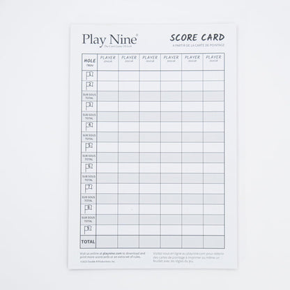 Play Nine - Das Kartenspiel des Golfs: Traditionelles familienfreundliches Partyspiel für Erwachsene, Jugendliche und Kinder