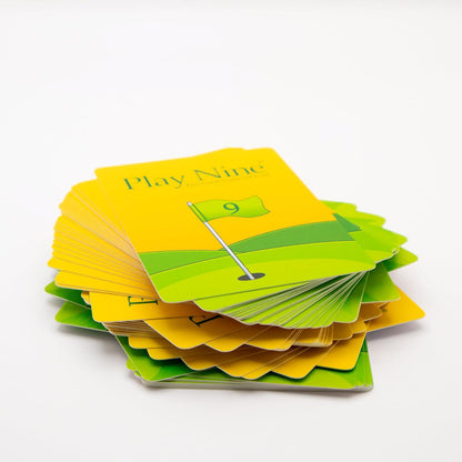 Play Nine - Das Kartenspiel des Golfs: Traditionelles familienfreundliches Partyspiel für Erwachsene, Jugendliche und Kinder