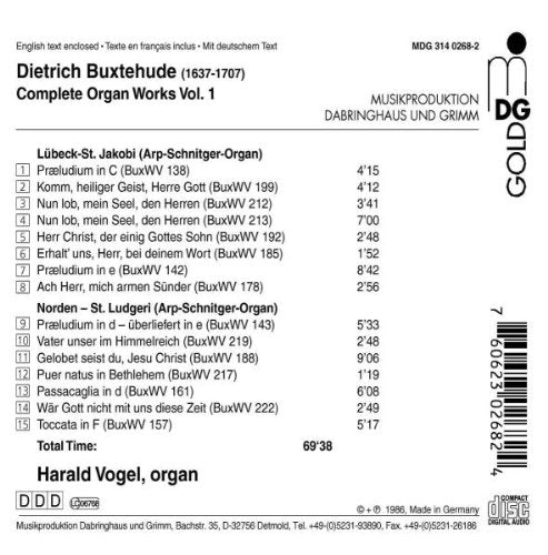 Orgelwerke Vol. 1