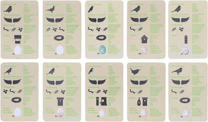 MESCOURSES Bird Explorer Bag, off-white, S