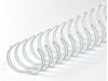 R & B 34RM143 WS Wire Spiral Binding Elements 34 14.3 mm, 9/16-Inch 3: 1 Pitch Pack of 50), White