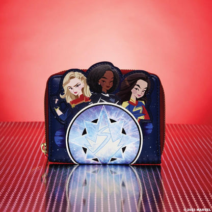 Loungefly - Marvel Geldbörse - The Marvels Group - 0671803393066