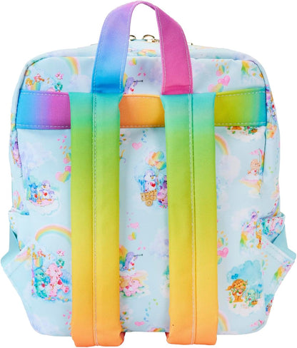 Loungefly: Care Bears - Care Bears Cousins - AOP Nylon Small Square Mini Backpack